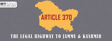 Image result for kashmir article 370
