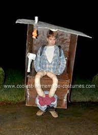 Cool Homemade Outhouse Costume Homemade Costumes Girls Halloween Fun Homemade Costumes