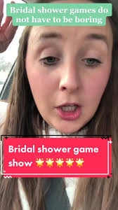 The bridal game show is the BEST addition to your wedding shower if you are  looking to have something that is fun, engaging and will have your guests  laughing and interacting with eachother! This game ...