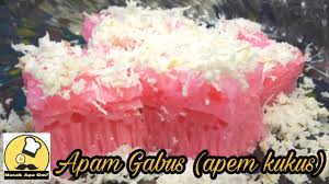 Kue apem merupakan kue tradisional yang terbuat dari bahan dasar tepung beras dan santan. Cara Masak Apam Gabus Apem Kukus Tepung Beras Youtube