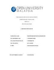 Please fill this form, we will try to respond as soon as possible. Mohtharudin Bin Kamarudin Laporan Refleksi Hubungan Etnik Docx Program Bachelor Of Management Semester Mei Tahun 2018 Mpu3112 Hubungan Etnik Laporan Course Hero