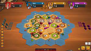 There's a slider to adjust engine strength when playing against the computer. Catan Universe Catan Com