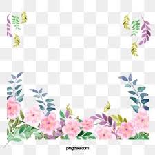 할로윈 장식 할로윈 장식 라 기무료 다운로드를위한 png 및 psd 파일 꽃 수채화 꽃 프레임 그린 꽃