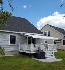 Retractable Motorized Awning In Rye Nh Awningsnh