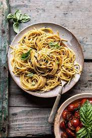 20 Minute Garlic Basil Brown Butter Pasta Half Baked Harvest Recipe Butter Pasta Half Baked Harvest Recipes Diy Food Recipes