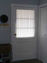 Fast and easy installation with no hardware required. Front Door Window Curtains Design Home Design Extra Knoeladge Front Door Window Curtains