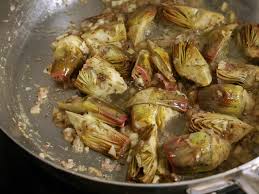 Artichauts Poivrade Recette D Artichauts Poivrade Sautes Artichauts Violets De Provence Recette Par Chef Simon Recette Artichaut Violet Artichaut Poivrade