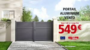 Prix portail alu avec pose. Brico Depot Portail Aluminium Youtube