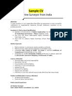 Through the cv, the hr department of a company or recruiter will. 265283978 Marine Surveyor Sample Cv 1 Pdf Fuel Oil Energy And Resource