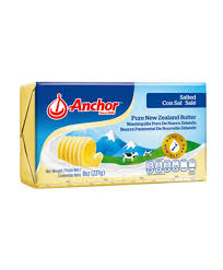 The stick of butter is a unit used to measure butter. Anchor Salted Butter