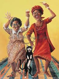 Humorous Art On Canvas Funny Art African American Artwork Art