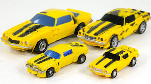 I think i'll try to stick with the larger transformers. Transformers Movie 1 Mini And Deluxe Bumblebee 1970 Old Classc Camaro Car Vehicles Robot Toys Youtube