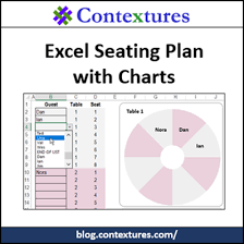 excel seating plan with charts contextures blog