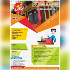 Temukan lowongan kerja sekolah yayasan dan peluang kerja di makassar yang ditemukan oleh loker.my.id. Lowongan Guru Sukabumi Posts Facebook
