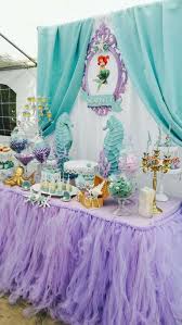 Birthday Party Theme Ideas For 6 Year Old This Article Help You Find For Mermaid Party Ideas 6 Year Old Mermaid Party Ideas Diy Mermaid Mermaid Birthday Party Mermaid Birthday Little Mermaid Birthday