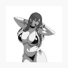 Poster for Sale mit Lewd Anime Girl Hentai Manga Ecchi Waifu Titties Arsch  Grauton von ArthurPoe | Redbubble