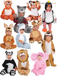 Masques d'animaux sauvages vivant dans la jungle ou dans la savane. Baby Toddler Animal Costume Boy Girl Zoo Jungle Fancy Dress Infant Jumpsuit Kids Ebay Costume Animaux Coupes De Cheveux Pour Bambin Deguisement Combinaison