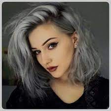 Grey And Purple Hair Tumblr Cool Hairstyles Granny Hair Hair Styles Hair Dye Colors