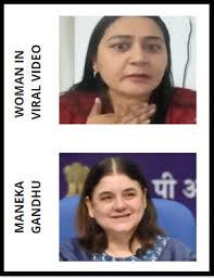 Daughter of the late colonel t. Fact Check Not Maneka Gandhi But Congress Member Dolly Sharma Criticized Modi Shah