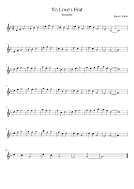 To Love S End Solo Sheet Music For Violin Solo Musescore Com Digital sheet music for yesterday by , paul mccartney, the beatles, john lennon scored for big note piano; to love s end solo sheet music for