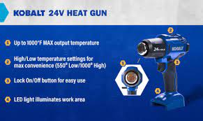 Kobalt 24v Heat Gun In The Heat Guns Department At Lowes Com