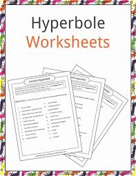 Hyperbole Story Worksheets 99worksheets