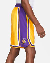 Toronto raptors purple basketball just don shorts $ 59.99. Los Angeles Lakers Icon Edition Men S Nike Nba Swingman Shorts Nike Au