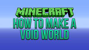 How to make the 3 lines that xisuma writes in 1:35. Minecraft How To Make A Void World Youtube