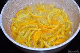 Scorzette Di Arancia Candite Ricetta Cibo Etnico Ricette Arancia