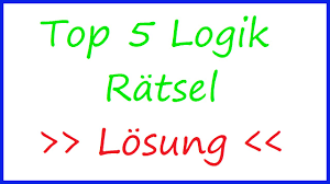 Lösungen für die betroffenen entwickeln, vorschlagen. Special Die 5 Besten Logik Ratsel Losung Math Intuition Youtube