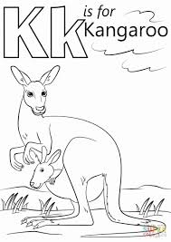 Coloring Activities For K Elegant Letter K Is For Kangaroo Preschool Coloring Page Free In 2020 Alphabet Coloring Pages Preschool Coloring Pages Coloring Letters