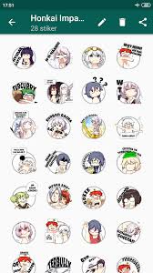 All of the art and characters belongs to mihoyo and whoever created them and added them to honkai's discord channel, i take. Pin Di Honkai Impact 3 Stiker Whatsapp
