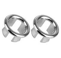 AL6-05 Bathroom Sink Overflow Rings, Two-Pack