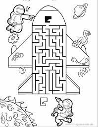 Pin By Idaly On Pensamiento Matematico Mazes For Kids Free Coloring Pages Space Activities For Kids