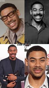 Aaron Pierre Smiling