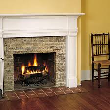 The original grey color of the concrete hearth looked off and the builder never finished off the edges so it was time to finally get it the way i always imagined. Fireplace Mantel Installation This Old House