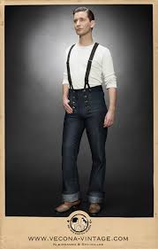 Unsere hosenträger haben ein sehr edles und hochwertiges design. Workerjeans Texas Tommy Vecona Vintage Kleidsames Und Stilvolles