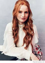 Nice Red Hair Color And White Shirt Madelaine Petsch Cheryl Blossom Riverdale Riverdale Cheryl
