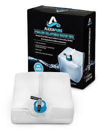 Vingli 50 gallon collapsible rain barrel, portable water storage tank, rainwater collection system downspout, water catcher container with filter spigot overflow kit 3.7 out of 5 stars 1,399 $42.99 $ 42. Alexapure 5 Gallon Collapsible Water Container Alexapure Water Filter Canada