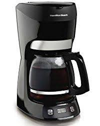 Hamilton beach brands holding company is an american designer, marketer and distributor of home appliances and commercial restaurant equipment marketed primarily in the united states, canada, and mexico, including blenders, mixers, toasters, slow. Hamilton Beach 12 Cup Coffee Maker With Digital Clock 49467 Hamilton Beach Coffee Maker Single Cup Coffee Maker Bunn Coffee Maker
