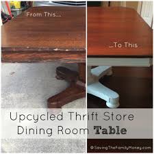 There are even ideas to turn other furniture items into tables that are useful. Upcycled Thrift Store Dining Room Table Saving The Family Money
