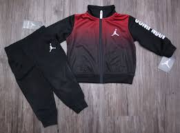 Black And Red Jordan Shirt Air Jordan Baby Boy 2 Piece Jogging Set Tracksuit Black Red Jumpman Jordan Tracksuit Joggingsuit Jumpman Baby Shirts Tracksuit Baby Boy Outfits
