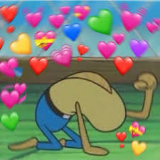 Spongebob Cartoon Character Cute Love Memes Love Memes Cute Memes