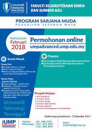 Semester 2 academic session 2019/2020. Universiti Malaysia Pahang Opens It S February 2018 Intake