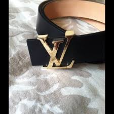How to spot a fake louis vuitton belt brands blogger. Louis Vuitton Accessories Womans Lv Black Belt 34 Poshmark