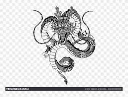 Dragon ball z shenron tattoo designs. Aztec Shenron Shenron Dragon Ball Z Clipart 802759 Pikpng