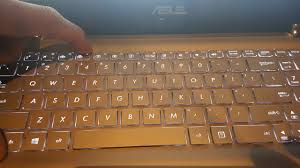 Try the shortcut key to adjust brightness. How To Turn On Off Keyboard Back Light And Screen Brightness Asus Laptops Youtube