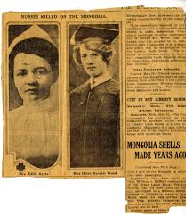 Remember American Nurses: 100 years ago WW I's first casualties