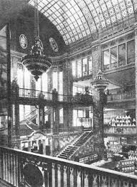 Kaufhaus Tietz Berlin Leipziger Strasse Lichthaof 1911 Kaufhaus Architektur Berlin