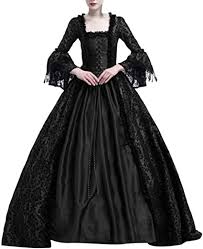 Check spelling or type a new query. Amazon Com Medieval Dress For Women Rococo Ball Gown Gothic Victorian Dress Princess Leia Costume Square Collar Gothic Corset Dress Sports Outdoors